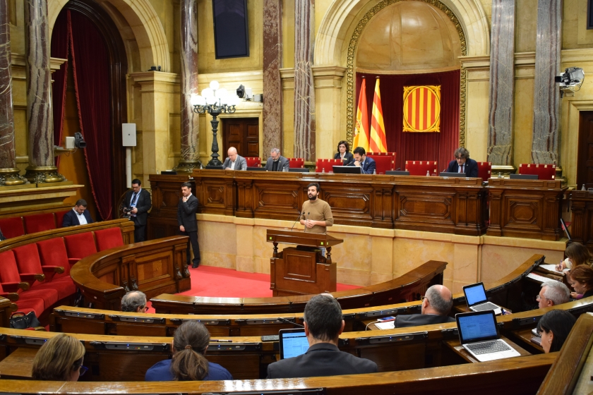  Ruben Wagensberg en un moment de la seva intervenció 