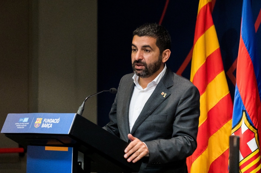 La Generalitat i el Barça col·laboraran en la inserció social de 200 menors sense referents familiars