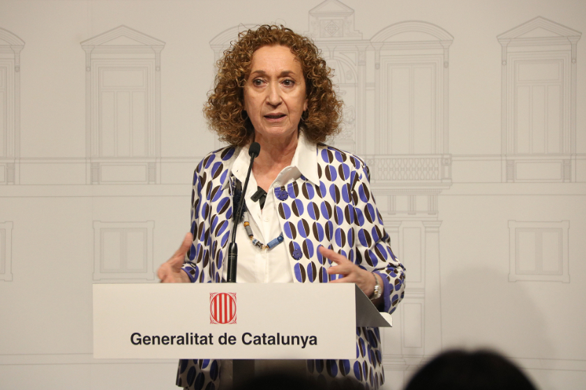  Ester Capella, portaveu d'Esquerra Republicana al Parlament 
