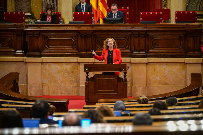  La diputada d'Esquerra Republicana, Ester Capella. MARC PUIG 