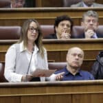 Etna Estrems i Jordi Salvador al Congrés dels Diputats