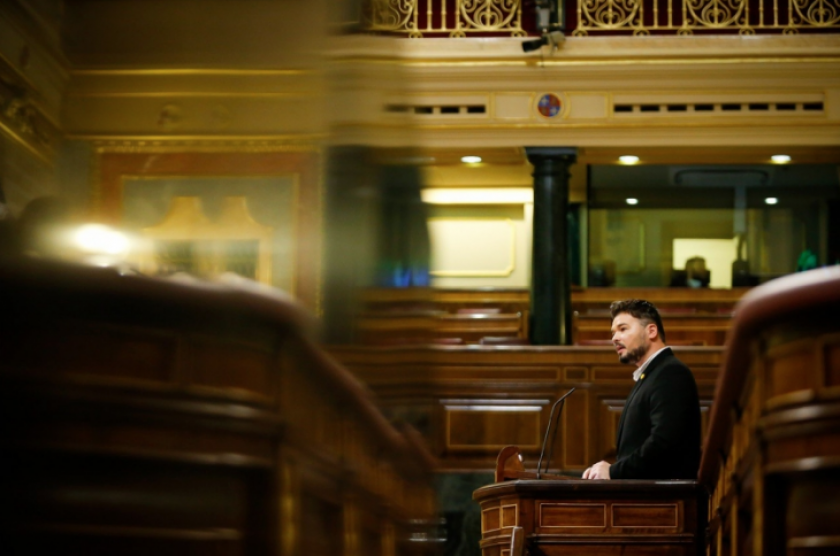  El portaveu d'Esquerra Republicana al Congrés, Gabriel Rufián 