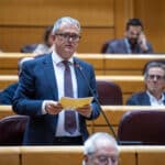 Jordi Gaseni al ple del Senat