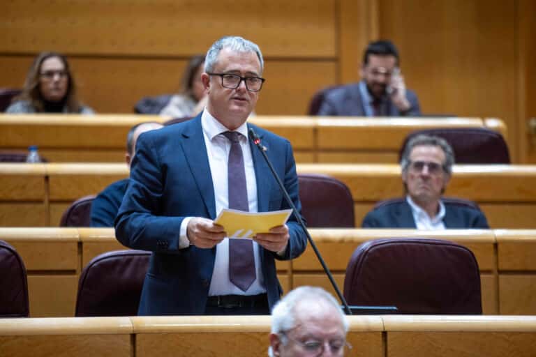 Jordi Gaseni al ple del Senat
