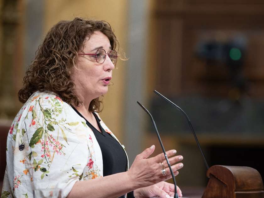  Inés Granollers, diputada d'Esquerra Republicana 