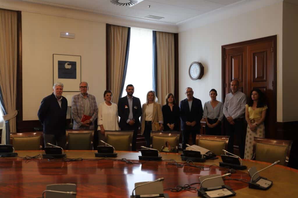Reunió activista palesrí al Congrés