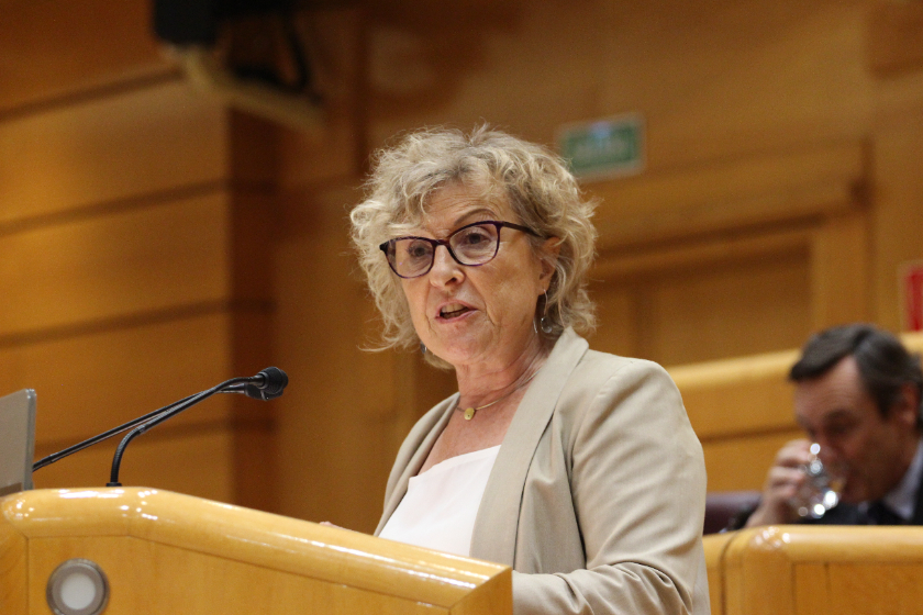  Mirella Cortès al ple del Senat 
