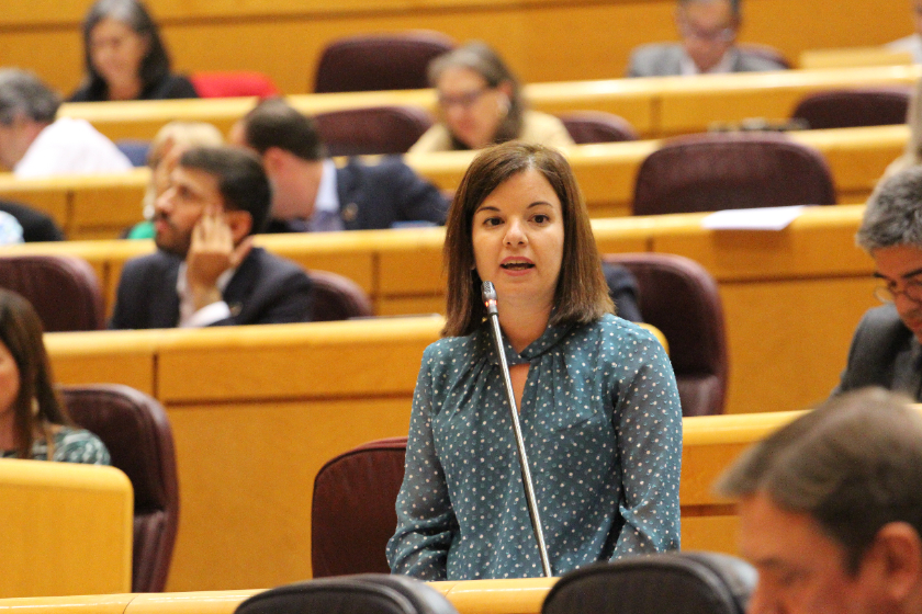  Sara Bailac, portaveu d'Esquerra Republicana al Senat 