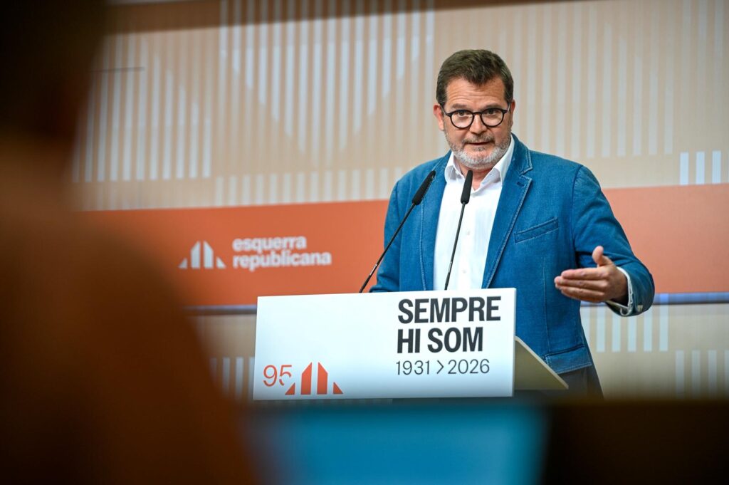 Isaac Albert explicant la necessitat del tren orbital
