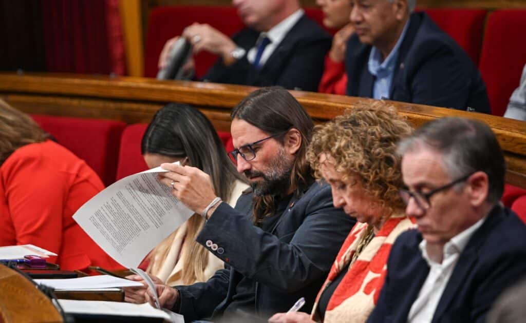 Jordi Albert és diputat d'Esquerra Republicana pel Baix Llobregat.