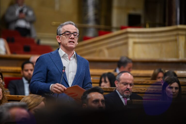 El president del grup parlamentari d'Esquerra Republicana, Josep Maria Jové.