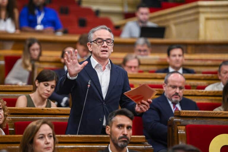 Josep Maria Jové a la sessió de control