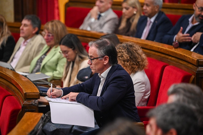 Josep Maria Jové ha fet la intervenció inicial del grup d'Esquerra al debat de política general.