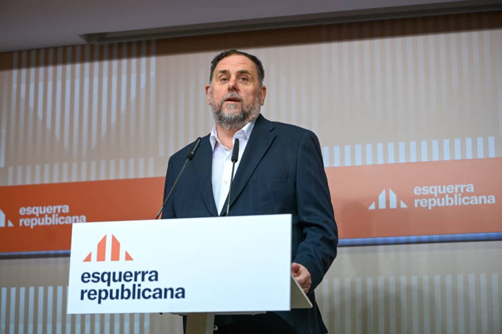 Oriol Junqueras presenta el nou model de finançament