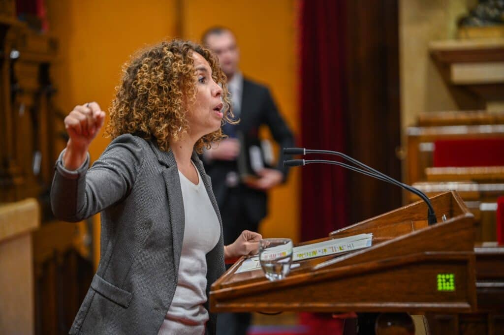 La diputada republicana Laia Cañigueral ha defensat la posició d'Esquerra Republicana a l'hemicicle.