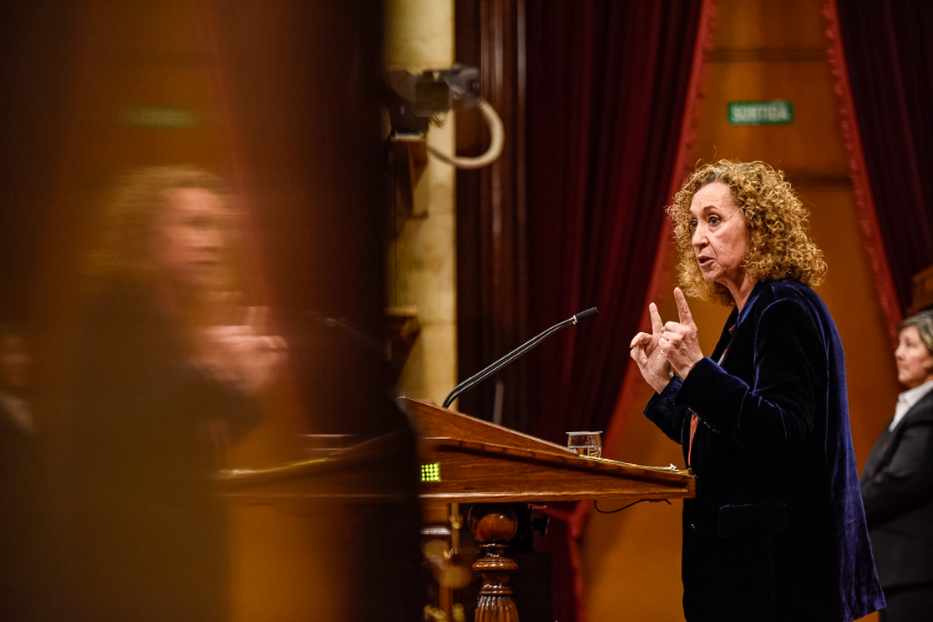  Ester Capella és la responsable republicana en matèria d'habitatge al Parlament. MARC PUIG. 