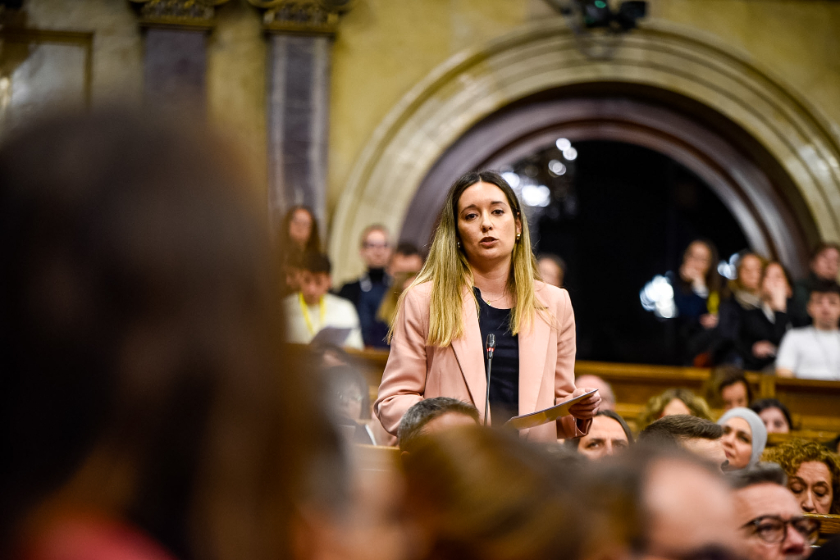  Ana Balsera, al ple / Marc Puig 
