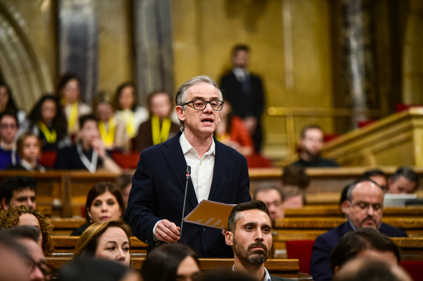  Josep Maria Jové, al ple / Marc Puig 