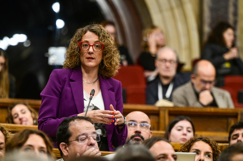  La primera consellera d'Igualtat i Feminismes de la història de la Generalitat i diputada republicana, Tània Verge, defensarà la moció al proper ple. MARC PUIG. 
