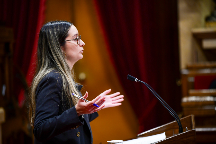  Ana Balsera rellevarà Laura Vilagrà en les funcions de segona portaveu adjunta. MARC PUIG. 
