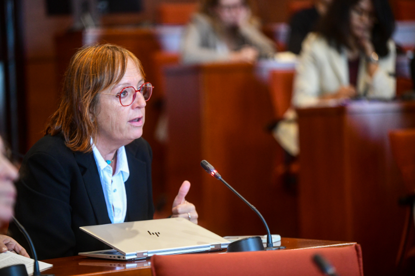  La portaveu republicana a la comissió d'Agricultura, Ramaderia, Pesca i Alimentació al Parlament, Montse Bergés. 