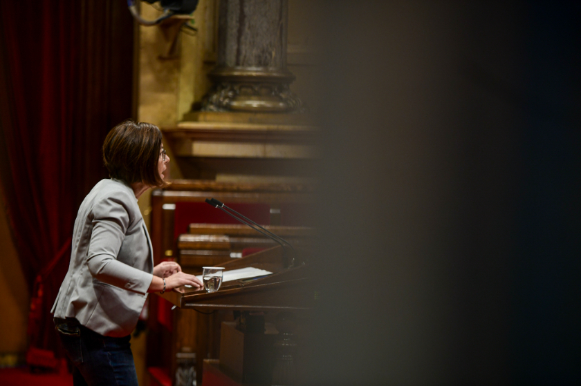 La diputada republicana Irene Aragonès és la portaveu al Parlament en educació. MARC PUIG.