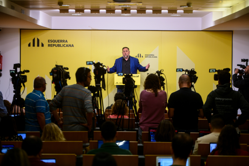   Junqueras: “Ens cal un procés de reconnexió amb la societat, vull sortir al carrer a parlar amb la gent d’igual a igual”  