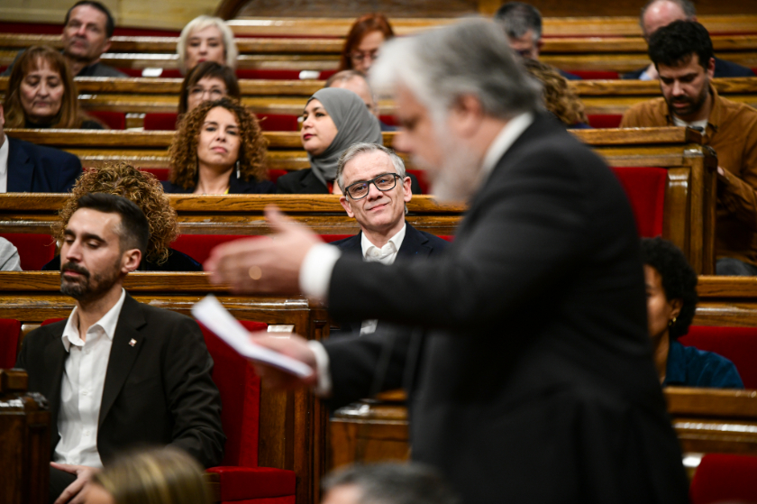  Josep Maria Jové, al ple / Marc Puig 
