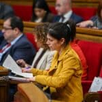 Marta Vilalta al Parlament