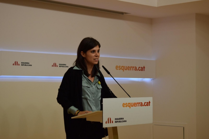  La portaveu nacional d'Esquerra Republicana, Marta Vilalta 