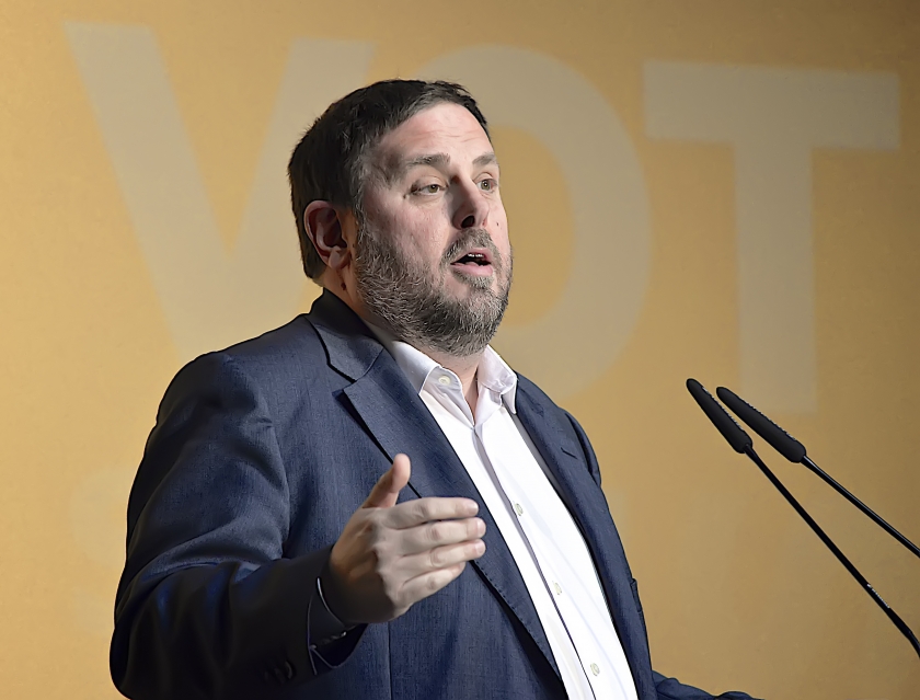   Junqueras: 'Davant d’aquest estat i d’aquesta situació, no ens valen les excuses, només la victòria'  