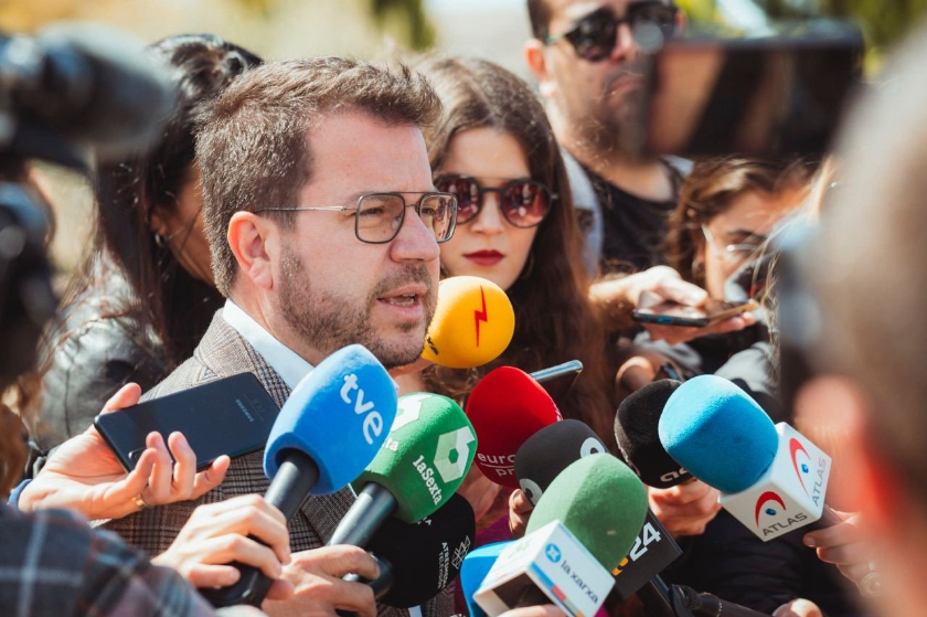  Aragonès anuncia la creació d'una conselleria per la Llengua Catalana 