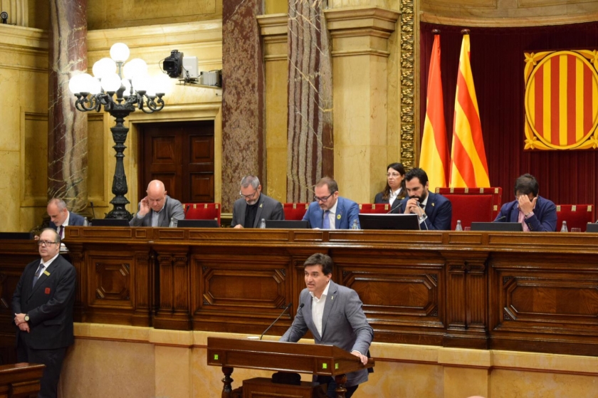  Sergi Sabrià, portaveu del Grup Republicà al Parlament 