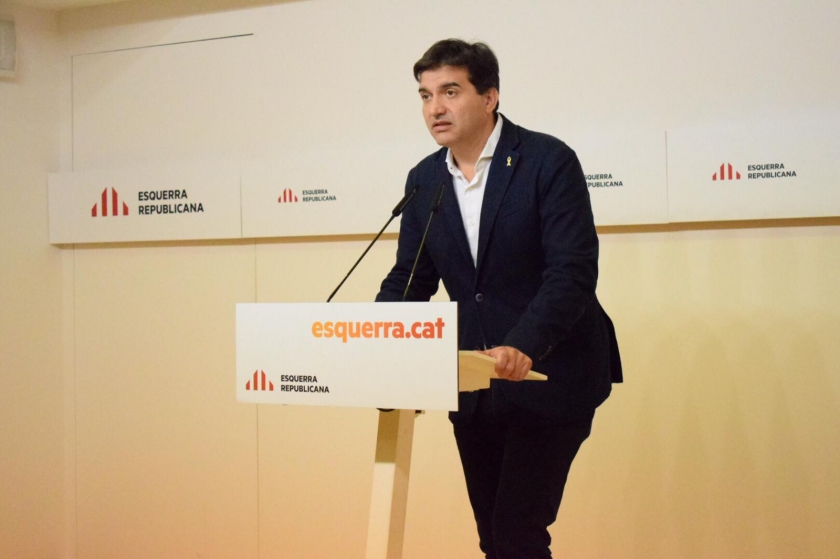  El vicesecretari general d'Imatge i Comunicació d'Esquerra Republicana, Sergi Sabrià 