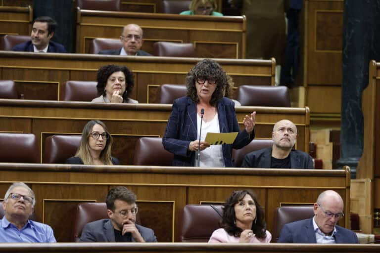 Teresa Jordà al Congrés de diputats