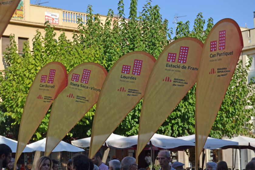  Les 7 seccions de barri de Mollet, un dels casos de més èxit. 