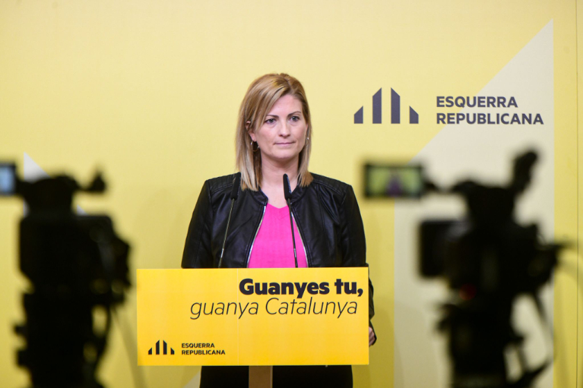  Raquel Sans ha interpel·lat a la resta de forces polítiques per encarrilar la llei d'amnistia. MARC PUIG. 