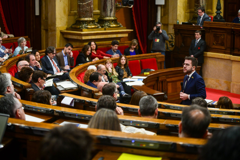   Aragonès, sobre la llei d'amnistia: 'Espero que tothom estigui a l'altura de la responsabilitat del moment, és una oportunitat única'  