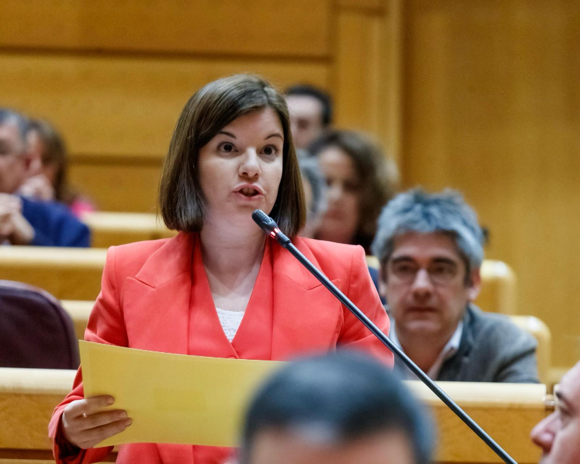  Sara Bailac al ple del Senat 