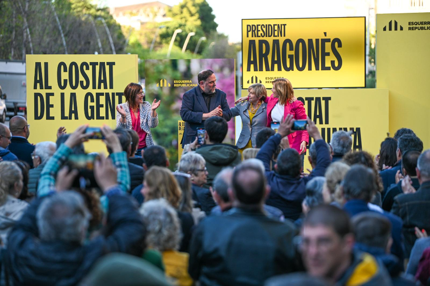 Oriol Junqueras, des de Reus: “Junts i PSC enyoren la Catalunya dels 6 milions perquè enyoren els seus privilegis; nosaltres, amb la Catalunya dels 8 milions”