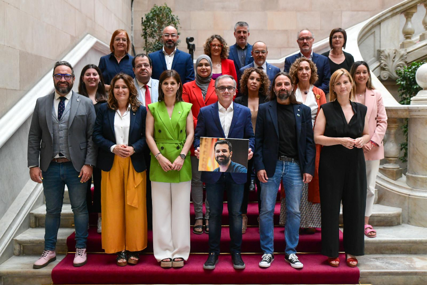 Els diputats i diputades d'Esquerra Republicana de Catalunya al Parlament