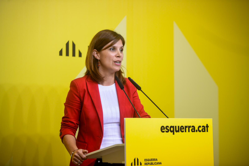  Marta Vilalta en roda de premsa / Marc Puig 
