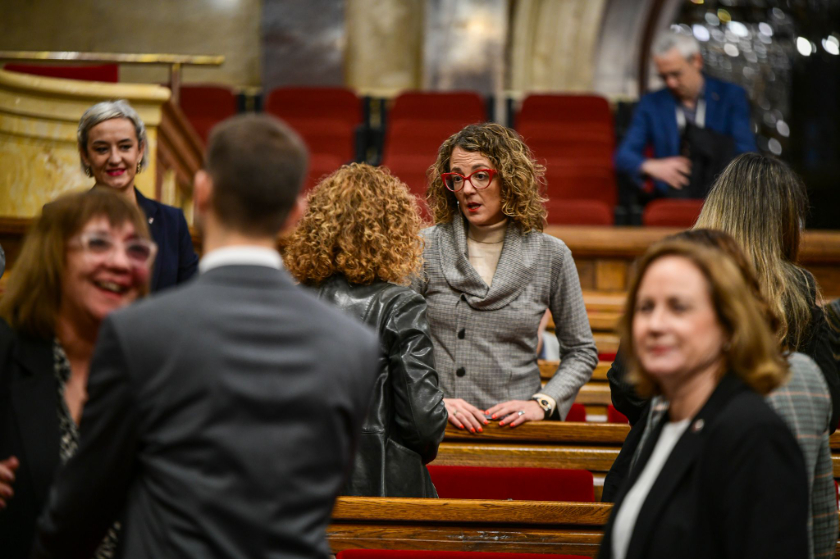  L'exconsellera de Feminismes, Tània Verge, coordina també les tasques dels republicans al Parlament en matèria d'igualtat i feminismes. MARC PUIG. 