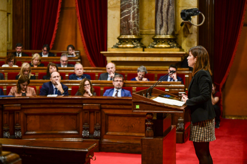   Vilalta demana a Illa més ambició contra el canvi climàtic: “És incompatible amb l’ampliació de l’aeroport, el Quart Cinturó o el Hard Rock”  