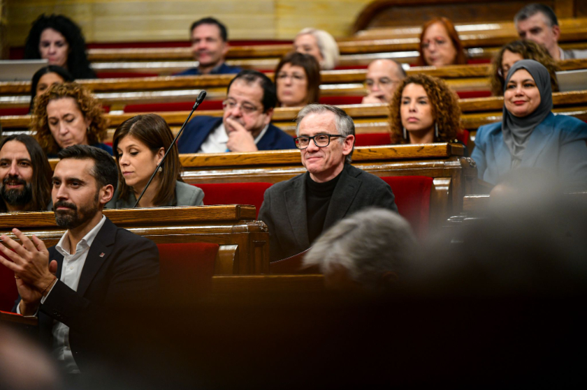  Josep Maria Jové, al ple / Marc Puig 
