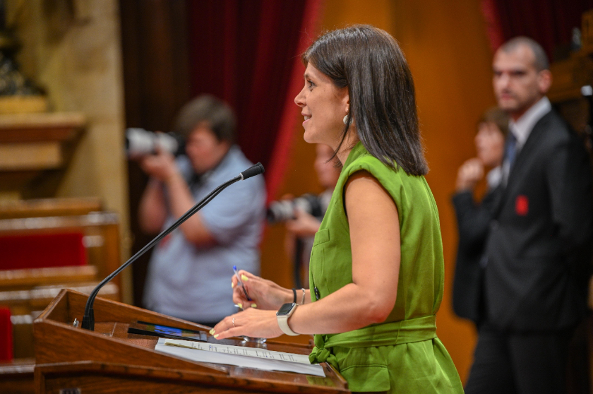  Marta Vilalta ha estat la diputada encarregada de coordinar els treballs de la llei al Parlament. 