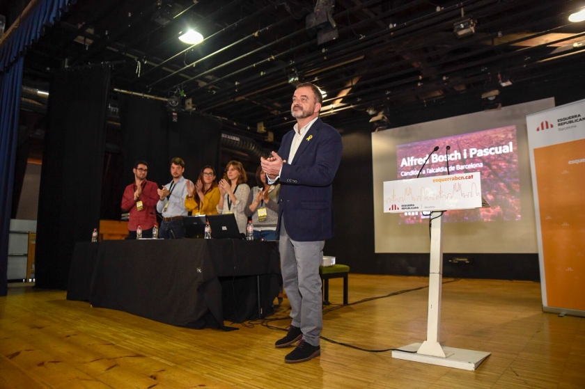 Alfred Bosch comença la cursa cap a l’alcaldia de Barcelona