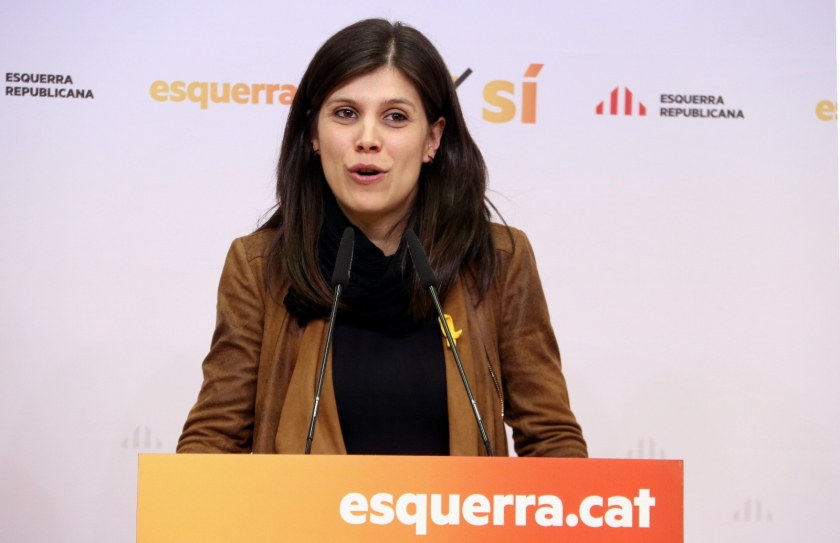  La portaveu d'Esquerra, Marta Vilalta 
