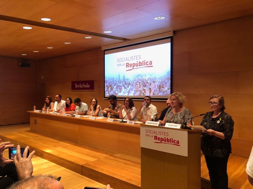 Acte de presentació de Socialistes per la República