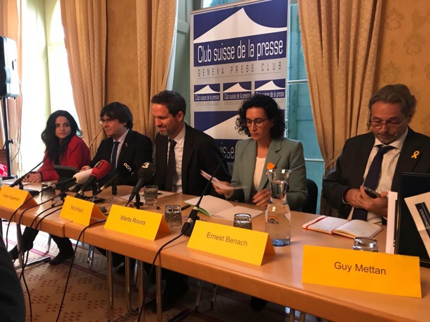   L'independentisme denuncia les vulneracions de drets dels diputats a Nacions Unides  
